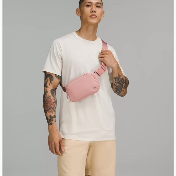 lululemon everywhere belt bag pink pastel (1 L) in Brier Rose, One Size lemon bunny Designed for Casual Lululemon Pink Pouch Lululemon Everywhere